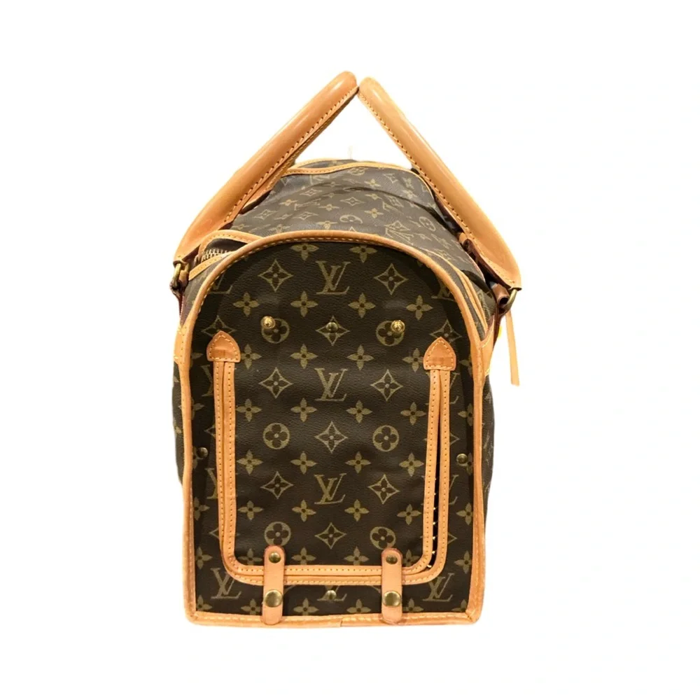 Louis Vuitton Sac Chien Monogram Pet Carrier Dog Bag LV - Picture 5 of 17